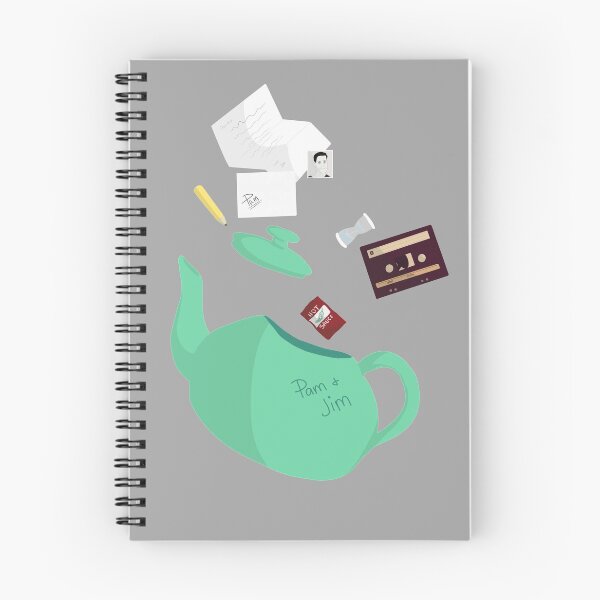 Item preview, Jim and Pam teapot designed and sold by Peanuttiedesign.