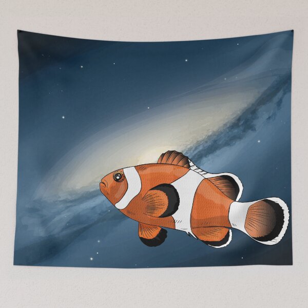 Item preview, A clownfish in the universe designed and sold by Angelo La Rocca.