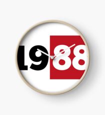 1988 Geburtsjahr Uhr