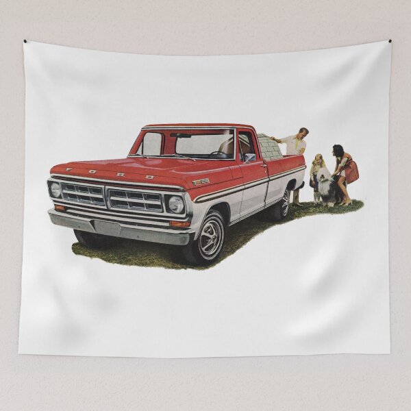 Item preview, The Ford F100. 1970s Favourite Pickup!  designed and sold by taspaul.