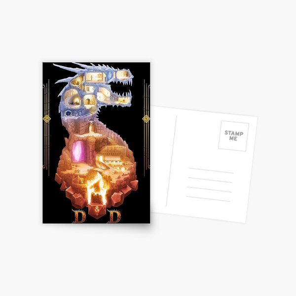 The Dragon Dungeon Postcard