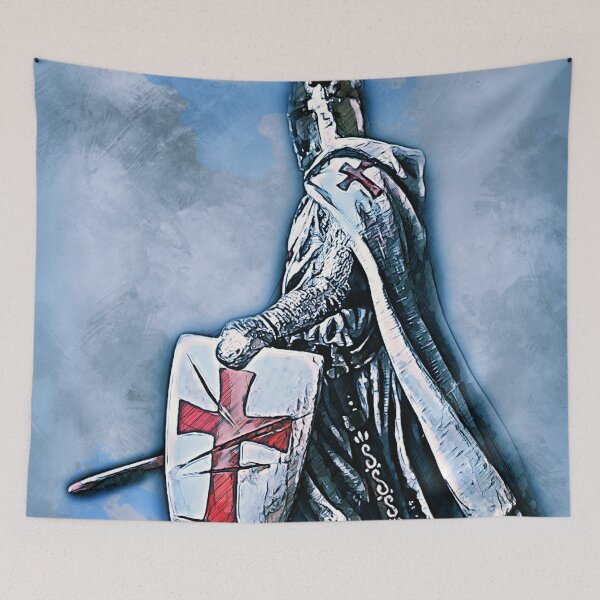 Item preview, Ancient Templar Knight designed and sold by AM FineArtPrints.