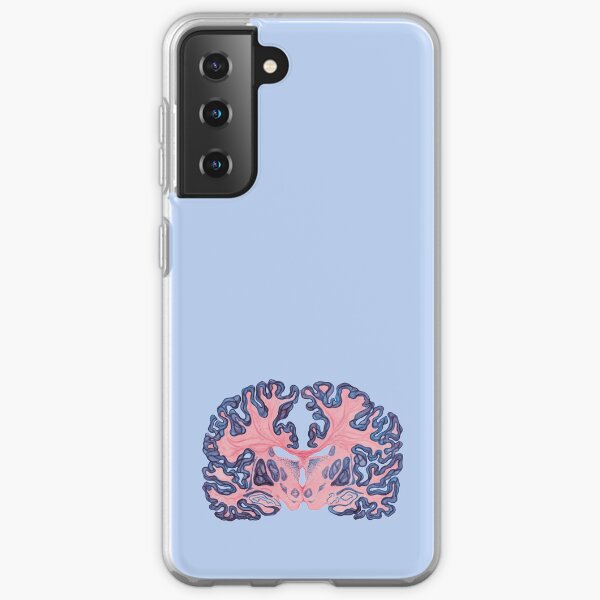 Gyri and Swirls of Human Brain Samsung Galaxy Soft Case