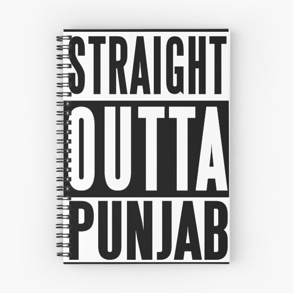 Item preview, straight outta punjab designed and sold by the-tee-social.