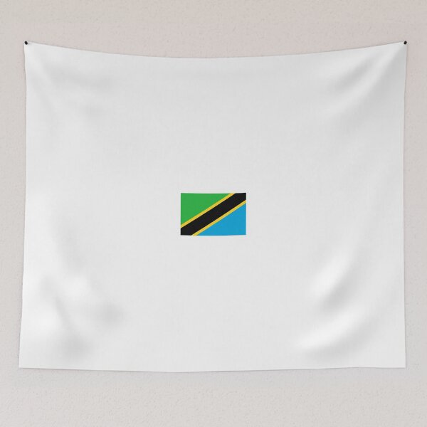 Item preview, Tanzania flag designed and sold by Lingo Shop.