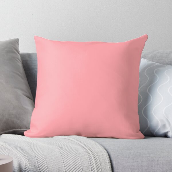 Pale pink shop throw pillows