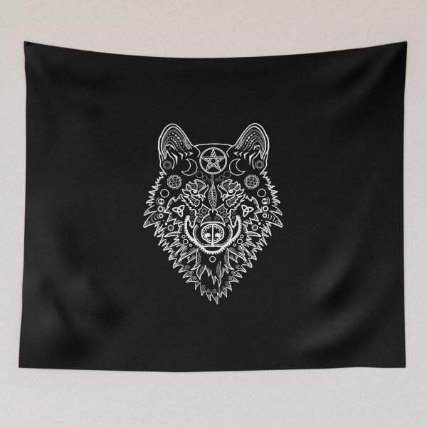 Item preview, Tribal Wolf Spirit Guide designed and sold by Marouk.