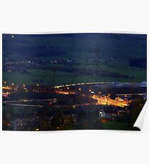 motorway exit Poster