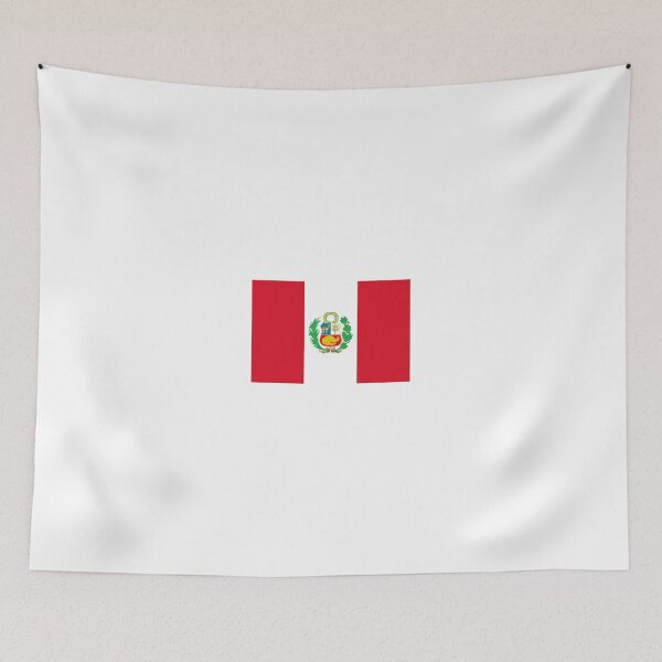 Item preview, Peru flag designed and sold by Lingo Shop.
