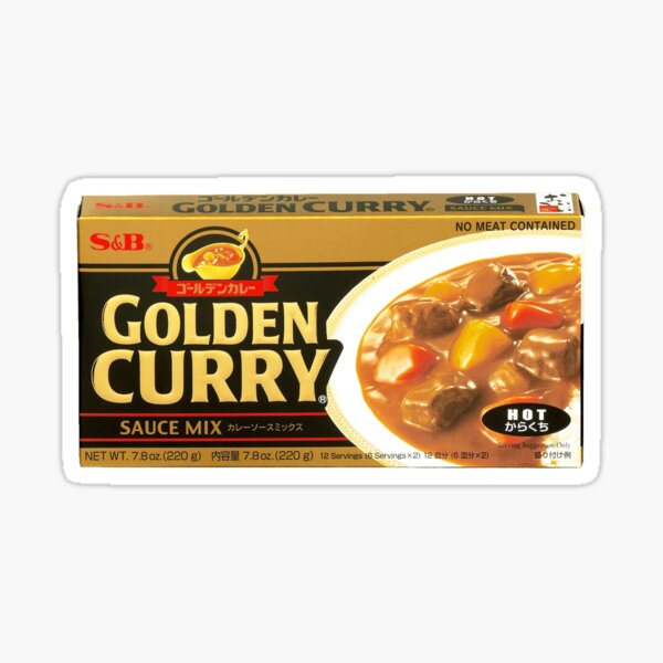 Item preview, S&B Golden Curry Sauce Mix Packaging designed and sold by sp00kem.