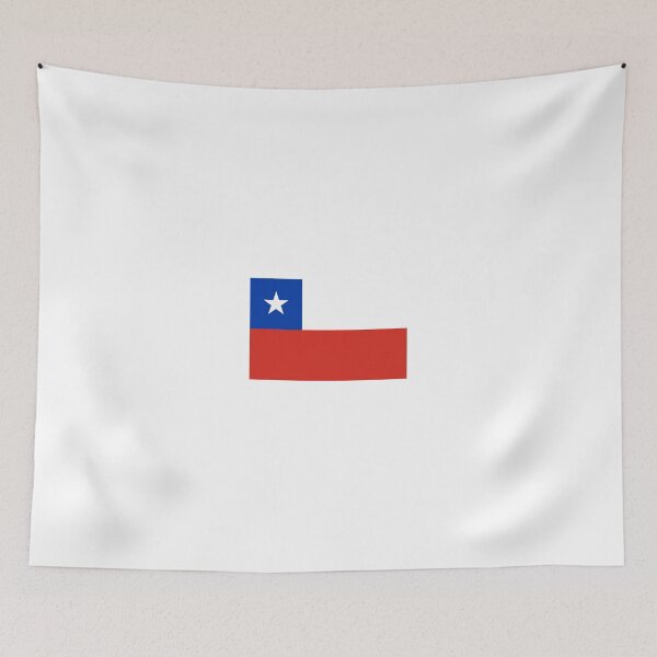 Item preview, Chilean flag designed and sold by Lingo Shop.