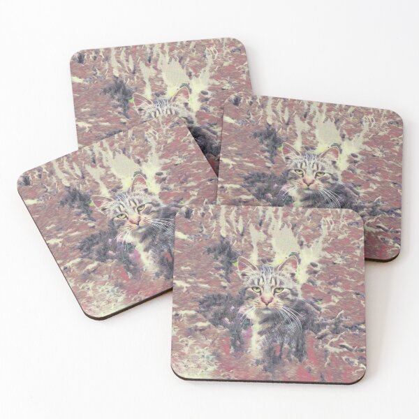 Item preview, Abstract Autumn Cat designed and sold by blackhalt.