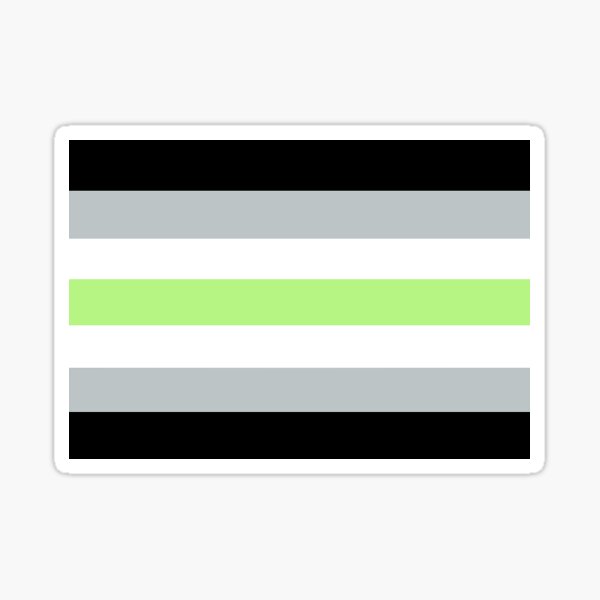 Agender Flag Stickers Redbubble