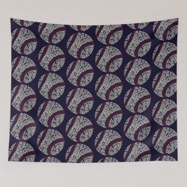 Item preview, Baseball, Softball, Tyopgraphic, Terminology designed and sold by gamefacegear.