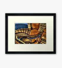 Vertigo - QVB Building (Colour)- The HDR Experience Framed Print