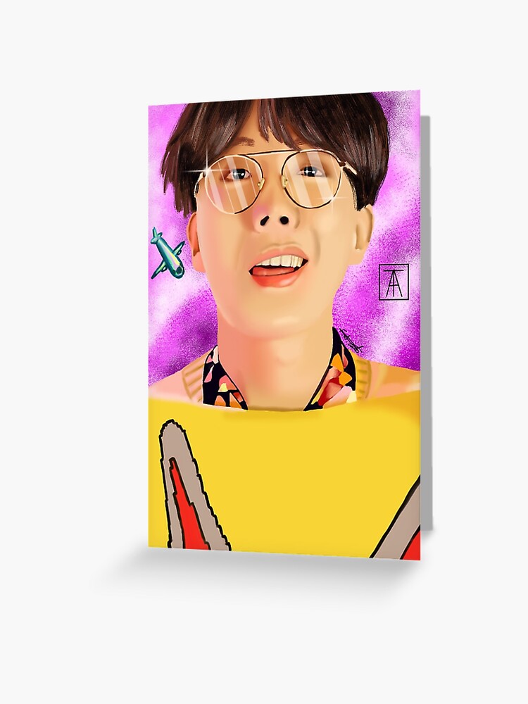 Bts Idol Jhope Greeting Card By Fayetheartist Redbubble Bts Idol Jhope Greeting Card By Fayetheartist Redbubble