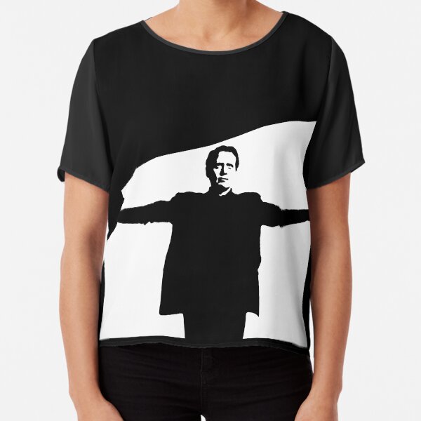 I will not be pushed, filed, stamped, indexed, briefed, debriefed, or numbered Chiffon Top