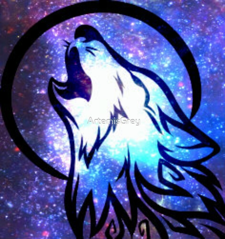galaxy howling wolf galaxy howling wolf
