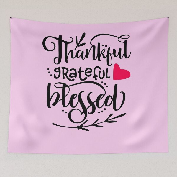 Item preview, Thankful Grateful And Blessed Design, Fall Apparel, Holiday Gift designed and sold by IvonDesign.