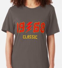 1968 Classic Design T Shirt & Tanks Slim Fit T-Shirt