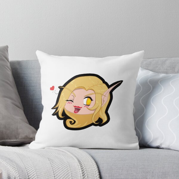 Item preview, Happy blood elf sticker designed and sold by Azixel.