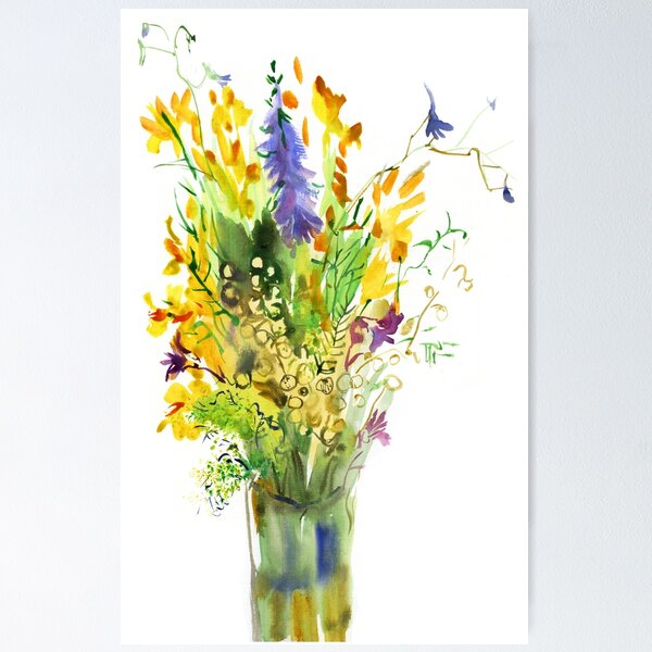 Item preview, Wildflowers designed and sold by Sveta Mikhalevich.