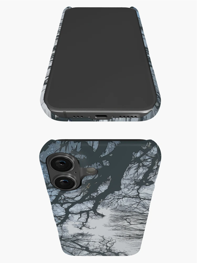 Thumbnail 3 of 4, iPhone Case, Abstract Tree Silhouette designed and sold by ModusDesign.