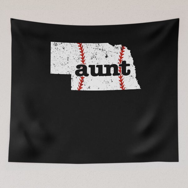 Item preview, Aunt Baseball Shirt Nebraska Fastpitch Softball designed and sold by shoppzee.