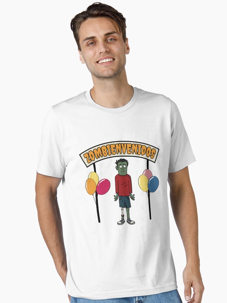 Thumbnail 1 von 7, Essential T-Shirt, Zombienvenidos To The Party - Funny Halloween Gift designt und verkauft von yeoys.