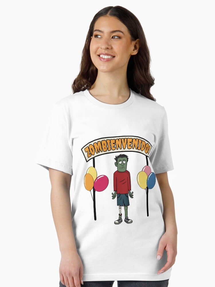 Thumbnail 2 von 7, Essential T-Shirt, Zombienvenidos To The Party - Funny Halloween Gift designt und verkauft von yeoys.