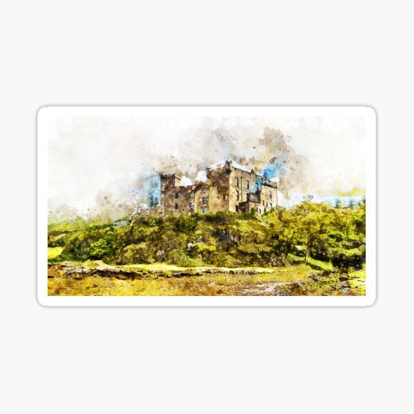 Item preview, Isle of Skye, Dunvegan Castle designed and sold by AM FineArtPrints.