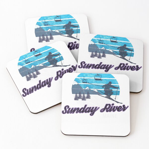 Item preview, Sunday River Newry Maine New England USA Ski Resort Snowboarding Winter Skiing Wear T-Shirts Hoodies Sweaters and Jumpers designed and sold by lukeyr1.
