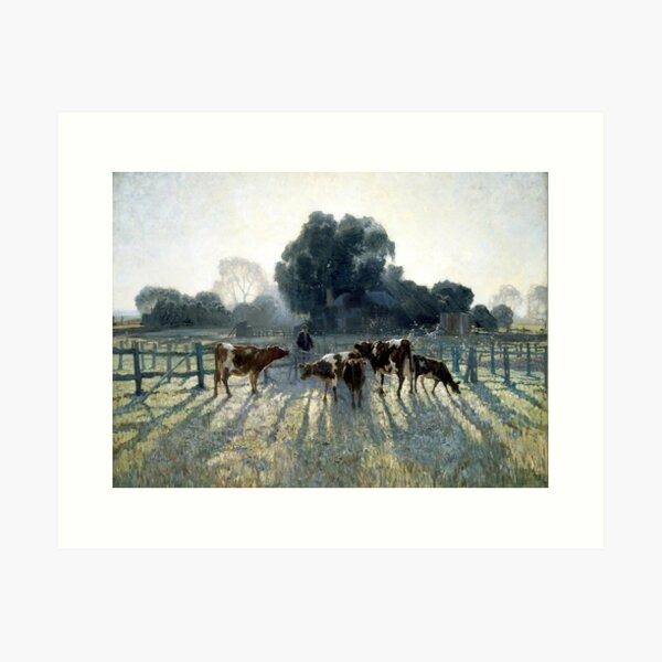 Elioth Gruner Spring Frost Art Print