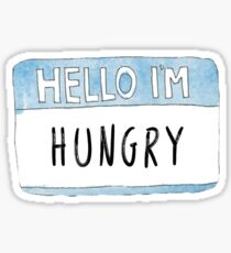 HELLO I'M HUNGRY Sticker