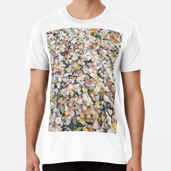 Autumn Leaves on the Ground Premium T-Shirt