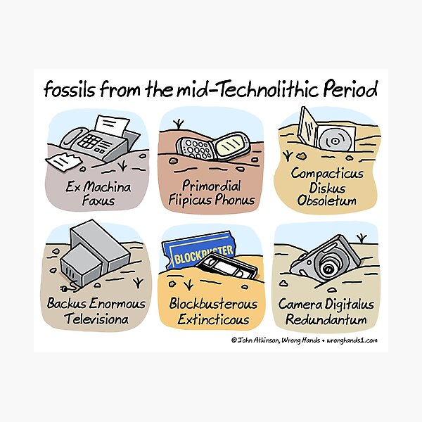 Item preview, Technolithic fossils designed and sold by WrongHands.