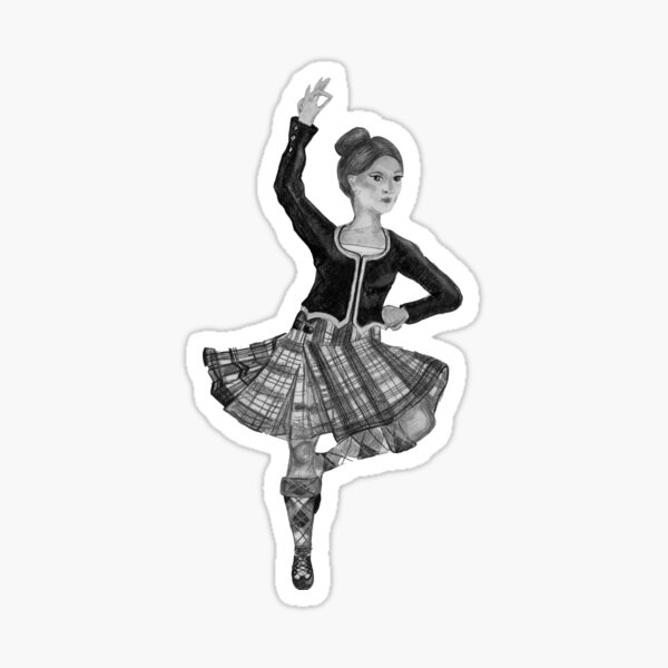 Item preview, Highland Dancer in motion designed and sold by Izzy83.