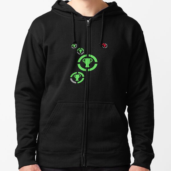 Game Theory Level Official Logo Gift idea for Game Nerds Zipped Hoodie