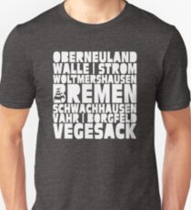 Bremen neighborhoods Unisex T-Shirt