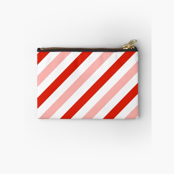 Item preview, Red-Diagonal-Tinted-White Two-Tone Diagonal Stripes designed and sold by ImageNugget.