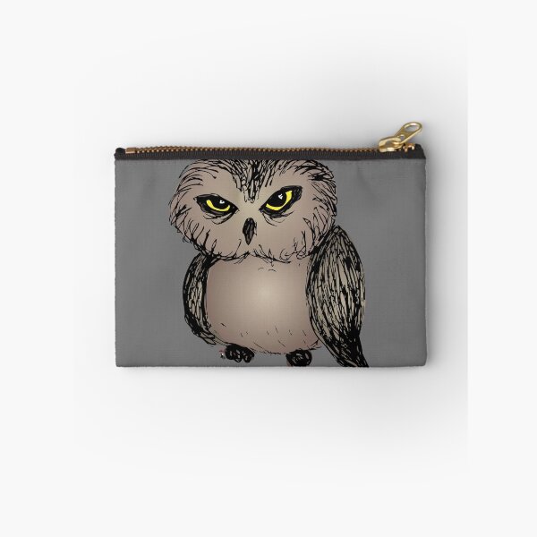 Item preview, Cranky owl designed and sold by InkRain.