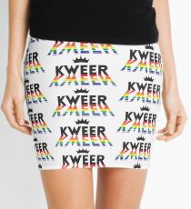 Kweer Kween Queer Queen - LGBT Pride Month Gift Mini Skirt