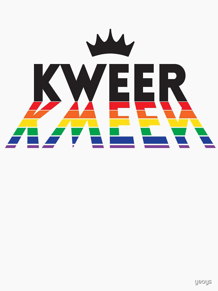 Kweer Kween Queer Queen - LGBT Pride Month Gift von yeoys