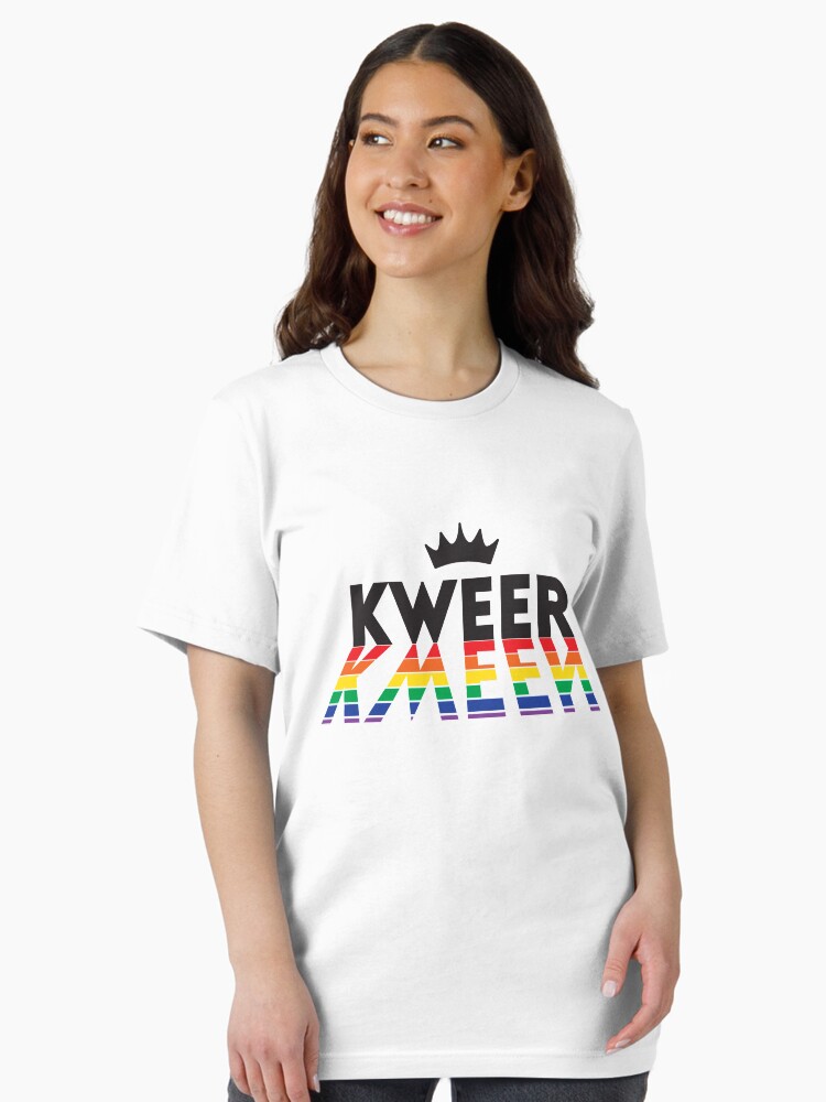 Thumbnail 2 von 7, Essential T-Shirt, Kweer Kween Queer Queen - LGBT Pride Month Gift designt und verkauft von yeoys.