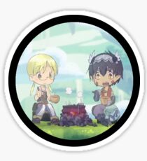 Regu y riko Abyss Food Sticker