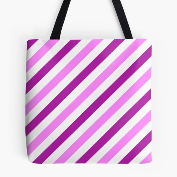 Item preview, Magenta-Diagonal-Tinted-White Two-Tone Diagonal Stripes designed and sold by ImageNugget.