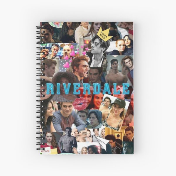 Collage de personajes de Riverdale Cuaderno de espiral