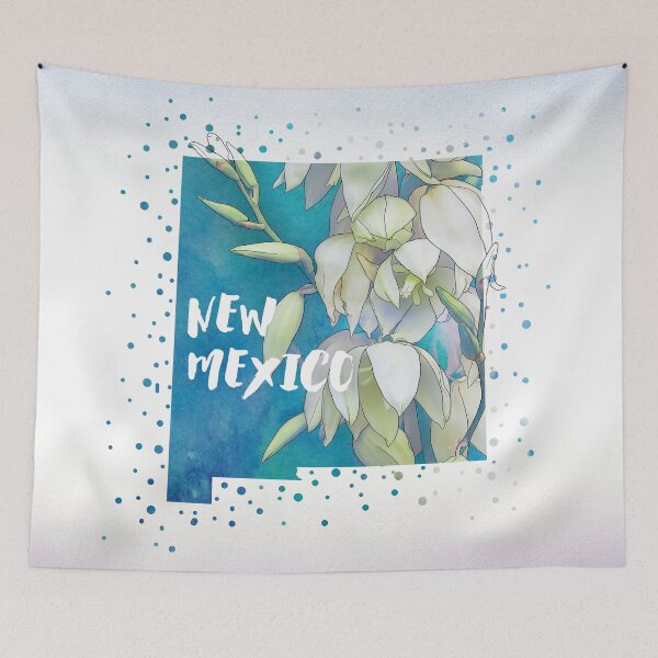 Item preview, New Mexico State Flower (Yucca Flower) designed and sold by Kate Lillyson.