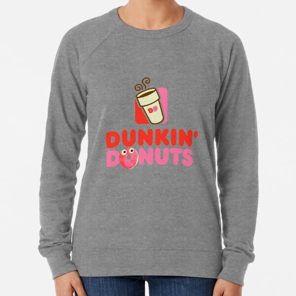 Pink logo Dunkin Donuts Lightweight Sweatshirt