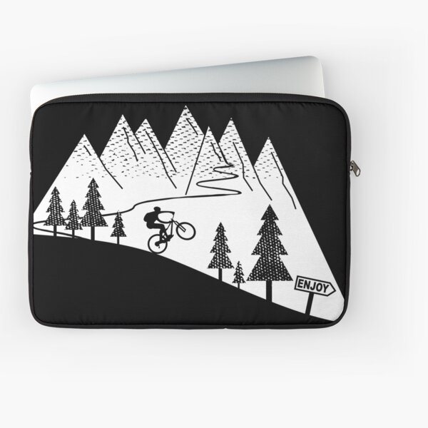 mountain bike mtb cycling cyclist MTB gift Laptop Sleeve
